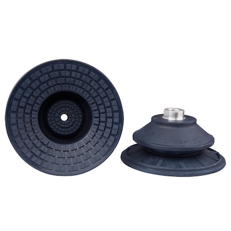 Fipa Bellows vacuum cup diam. 128 mm, NBR blue, fitting G3/8-female 22.125.209.1